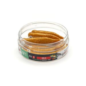 Guma Great Fish GF1 Ripper 7cm | Gold | Krewetkowy | 6 szt. - obrazek 3