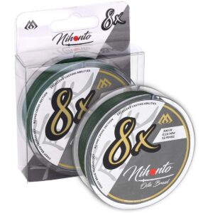 Plecionka Mikado NIHONTO OCTA BRAID 008 GREEN 300M - obrazek 1