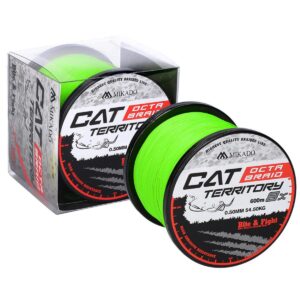Plecionka Mikado Cat Territory Octa Braid 0,40 | yellow | 600m - obrazek 1
