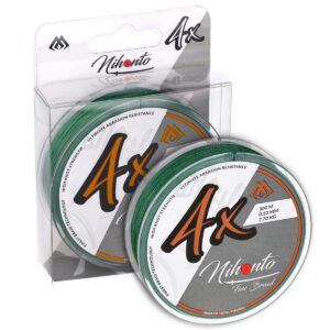 Plecionka Mikado NIHONTO FINE BRAID 023 GREEN 300M - obrazek 1
