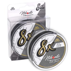 Plecionka Mikado NIHONTO OCTA BRAID  010 BLACK 300M - obrazek 1