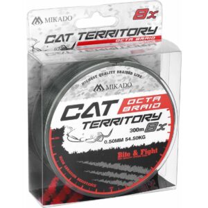 Plecionka Mikado Cat Territory Octa Braid 0,60 | green | 300m - obrazek 3