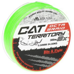 Plecionka Mikado CAT TERRITORY OCTA BRAID 050 YELLOW 300M - obrazek 4