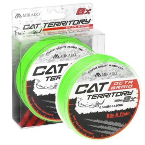 Plecionka Mikado CAT TERRITORY OCTA BRAID  070 YELLOW 300M - obrazek 1