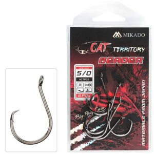 Haczyki sumowe Mikado Cat Territory BEADER Nr 7/0 BN - 5szt. - obrazek 1