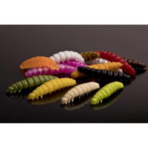 Przynęta Libra Lures Larva 4.5cm, 040 - black- 8szt (zapach serowy) - obrazek 3