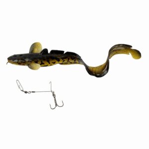 Guma SAVEGE GEAR 3D BURBOT 25CM 75G Firetiger - obrazek 3