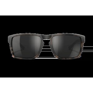 Okulary Wiley X - Apex Captivate Polarized Black Mirror Lenses with Matte Tortoise Brown Frame - obrazek 5