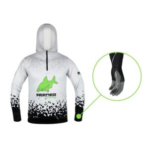 Bluza z kapturem Delphin UV ARMOR 50+ Reaxe / rozmiar L - obrazek 3