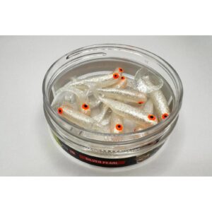Przynęta Great Fish GF1 Twister - 4.9cm - 0.9g - Silver Pearl - Bezzapachowy - 10szt. - obrazek 3