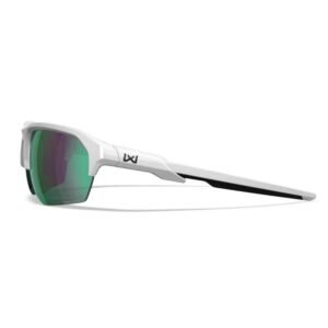 Okulary Wiley X - JAKL Captivate Polarized /  Green Mirror Polished White Frame + GRATISY! - obrazek 4