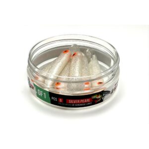Guma Great Fish GF1 Ripper 7cm | Silver Pearl | Krewetkowy | 6 szt. | Typ Od Ryb Special Edition - obrazek 3