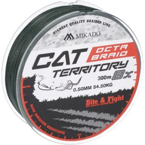 Plecionka Mikado Cat Territory Octa Braid 0,40 | green | 300m - obrazek 5