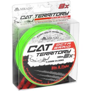 Plecionka Mikado CAT TERRITORY OCTA BRAID 040 YELLOW 300M - obrazek 5