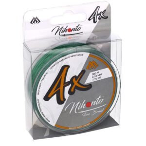Plecionka Mikado NIHONTO FINE BRAID 023 GREEN 300M - obrazek 5