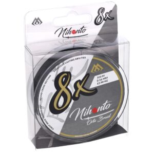Plecionka Mikado NIHONTO OCTA BRAID  010 BLACK 300M - obrazek 5