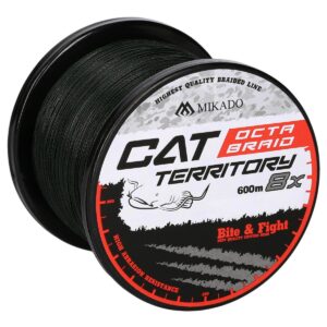Plecionka Mikado Cat Territory Octa Braid 0,60 | green | 600m - obrazek 6