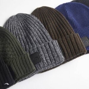 Czapka GEOFF ANDERSON - WizWool Ulf Black - obrazek 3