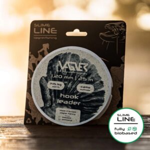 Plecionka przyponowa VAGNER Hook Leader / 0.80mm / 95kg / 25m / Multikolor - obrazek 3