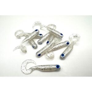 Przynęta Great Fish GF1 Twister - 4.9cm - 0.9g - White Pearl - Krewetkowy - 10szt. - obrazek 3