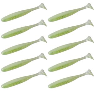 Guma Keitech Easy Shiner 3" | 7,6cm |  LT#01 SAKURA White | 10 szt. - obrazek 1