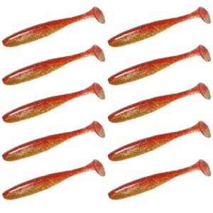 Guma Keitech Easy Shiner 3" | 7,6cm |  LT#46 Red Gold | 10 szt. - obrazek 1