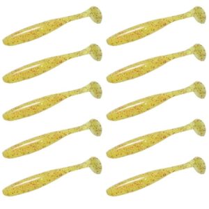 Guma Keitech Easy Shiner 3" | 7,6cm | LT#56 Chart Red Gold | 10 szt. - obrazek 1