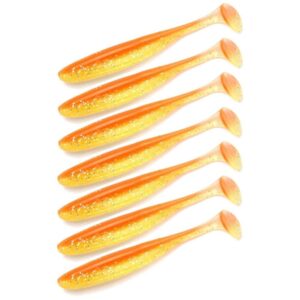 Guma Keitech Easy Shiner 4" | 10,16cm | LT#08 Orange Rainbow | 7 szt. - obrazek 1