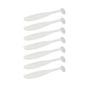 Guma Keitech Easy Shiner 4" | 10,16cm | #009 White | 7 szt. - obrazek 1