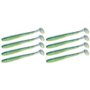 Guma Keitech Swing Impact 4" | 10,2cm | LT#60 Blue X Chart | 8 szt. - obrazek 1