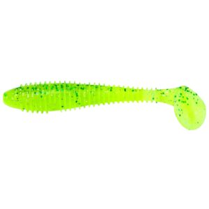 Guma Keitech Swing Impact FAT 3.8" | 9,5cm | LT#62 LT Chart Lime Shad | 6szt. - obrazek 1