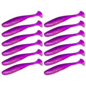 Guma Keitech Easy Shiner 2" | 5,08cm | LT#64 LT Grape Stardust | 12 szt. - obrazek 1
