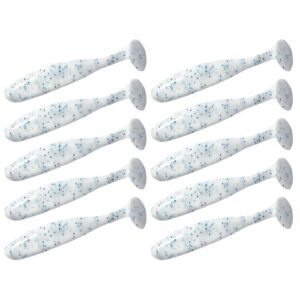 Guma Keitech Easy Shiner 3" | 7,6cm |  LT#58 Snow Mint | 10 szt. - obrazek 1