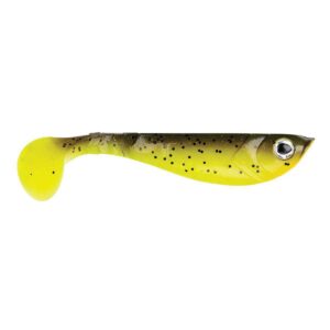 Przynęta BERKLEY Pulse Shad 8cm - Brown Chartreuse - 1 szt. - obrazek 2