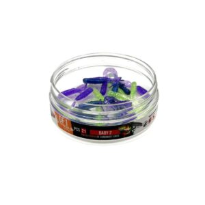 Guma Great Fish GF1 Twister Baby 3cm | MIX2 | Bezzapachowy | 21 szt. - obrazek 1