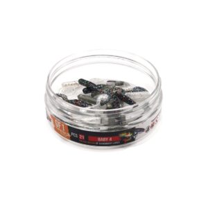 Guma Great Fish GF1 Twister Baby 3cm | MIX4 | Bezzapachowy | 21 szt. - obrazek 1