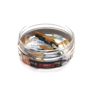 Guma Great Fish GF1 Twister Baby 3cm | Dżejsiok Special Edition | Krewetkowy | 21 szt. - obrazek 1