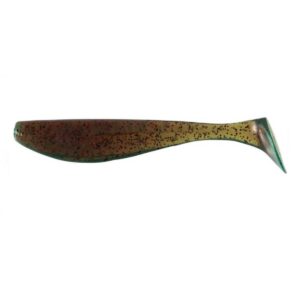 Gumy FishUp Wizzle Shad 5,0cm | 2" | #019 - Motor Oil/Red | 10szt. - obrazek 1