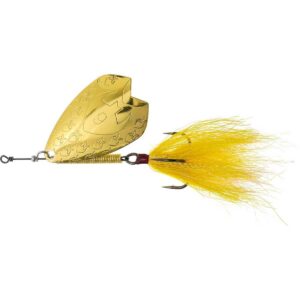Obrotówka Westin SpinStrike Bucktail #6 | 14g | Golden Buck - obrazek 1