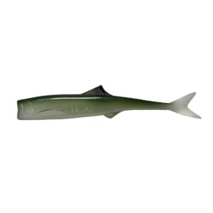 Guma SEWRO CUSTOM BAIT Vertical Ukleja Bleak 23 cm | Zielony - obrazek 1
