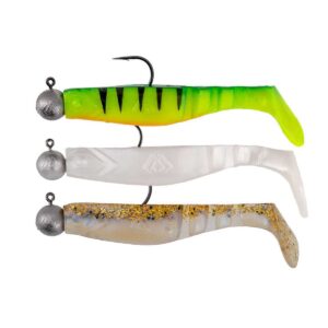 Gumy Mikado FISHUNTER 10,5cm | z główką Jaws - MIX - 3szt. - obrazek 1