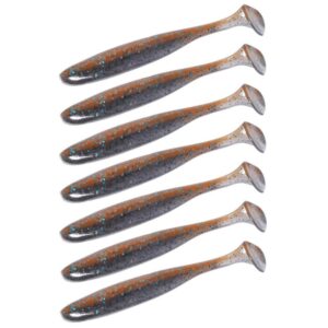 Guma Keitech Easy Shiner 4" | 10,16cm | #405 Smoke Cinnamon | 7 szt. - obrazek 1
