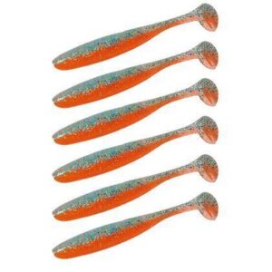 Guma Keitech Easy Shiner 4.5" | 11,43cm |  LT#32 Clear Orange | 6 szt. - obrazek 1